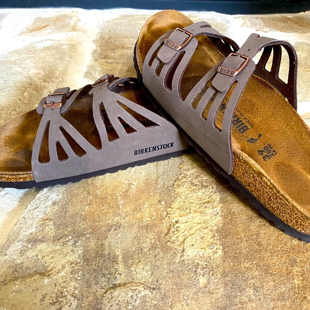 Brown Leather Birkenstock